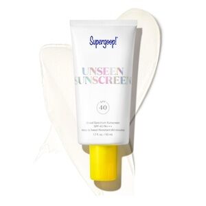 Supergoop! Unseen Sunscreen SPF 40 - White and Yellow Cap